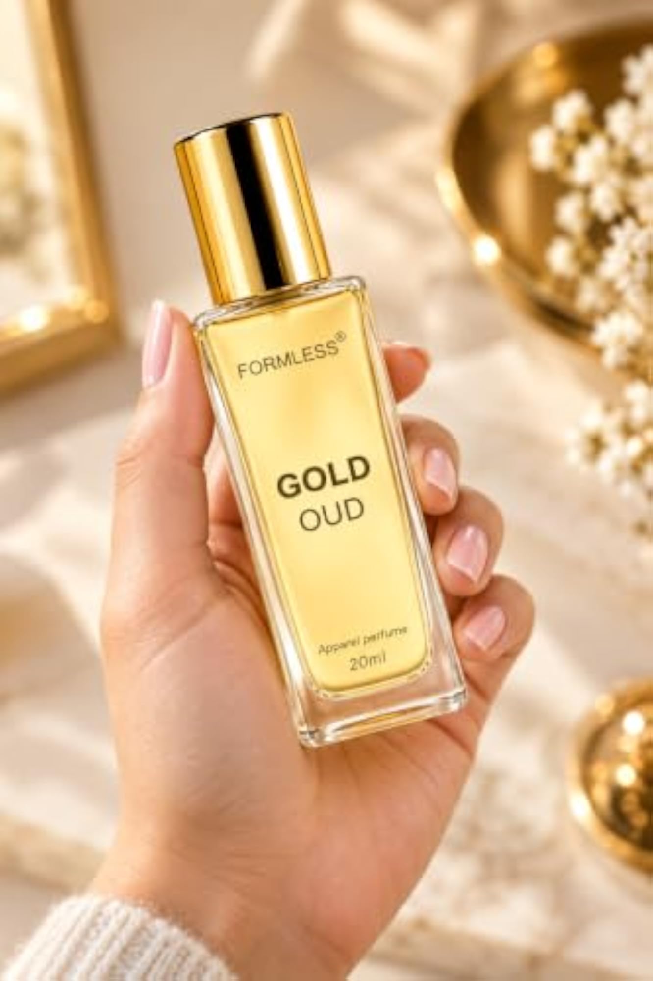 Gold Oud Unisex Perfume, 20ml